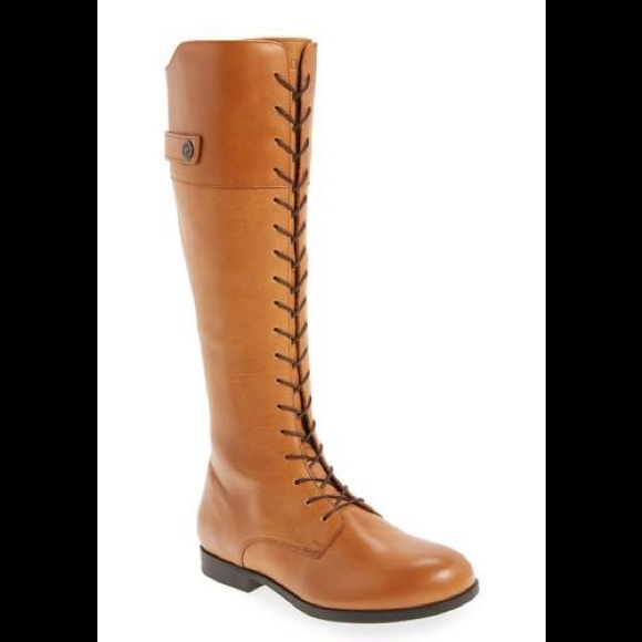 Birkenstock Longford Tall Riding Boot Camel - Picture 1 of 11